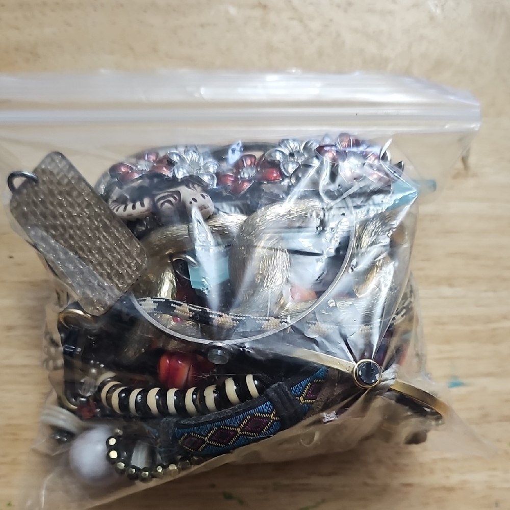 Mixed Jewelry Lot with Beads and Charms